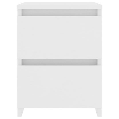 Bedside Cabinet White - Chipboard
