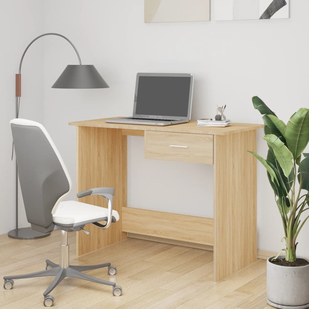 Desk  Oak Chipboard