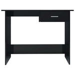 Desk High Gloss Black - Chipboard