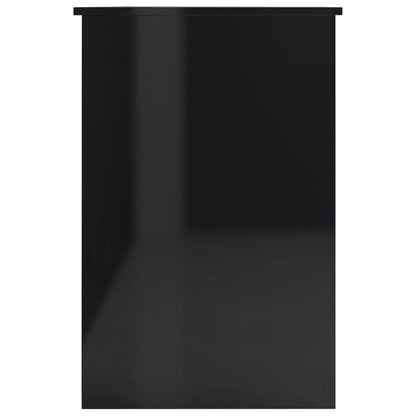 Desk High Gloss Black - Chipboard