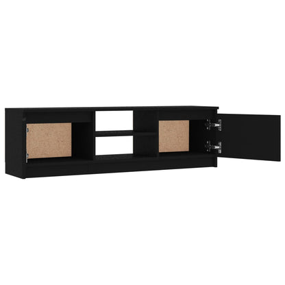 TV Cabinet Black-Chipboard