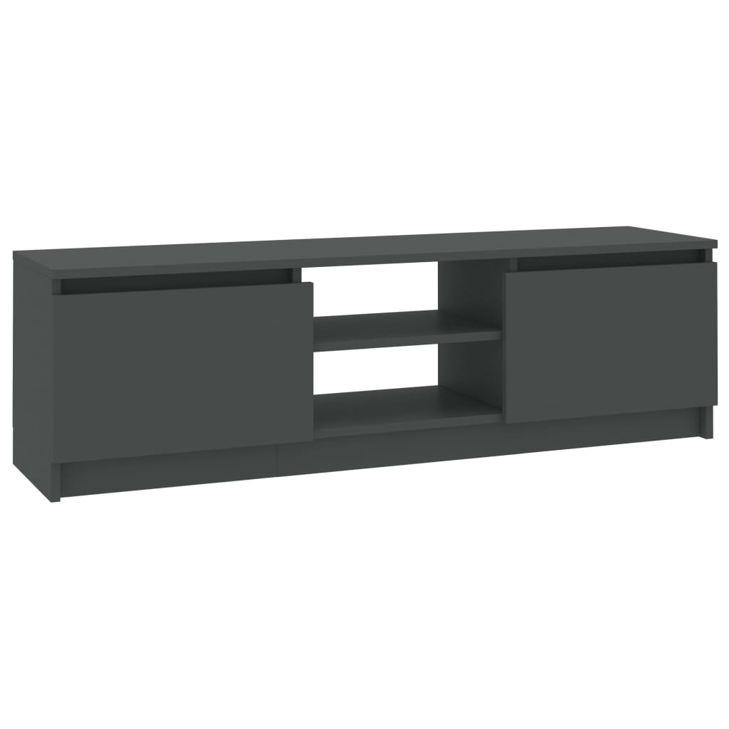 TV Cabinet Grey-Chipboard