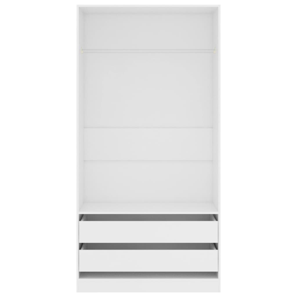 Wardrobe White  Chipboard
