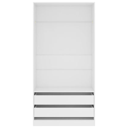 Wardrobe White  Chipboard
