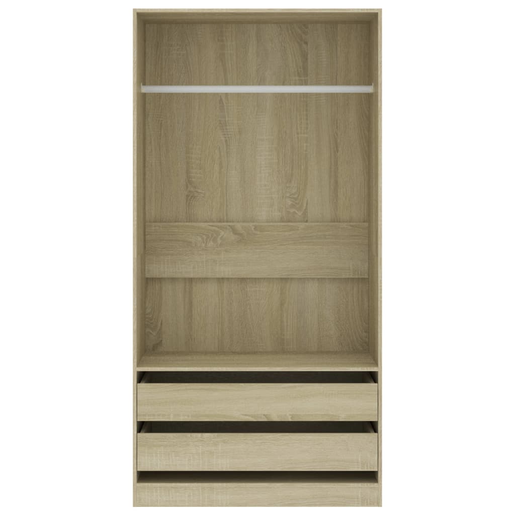 Wardrobe Sonoma Oak - Chipboard