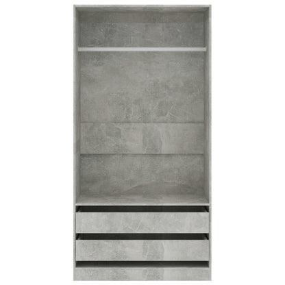 Wardrobe Concrete Chipboard