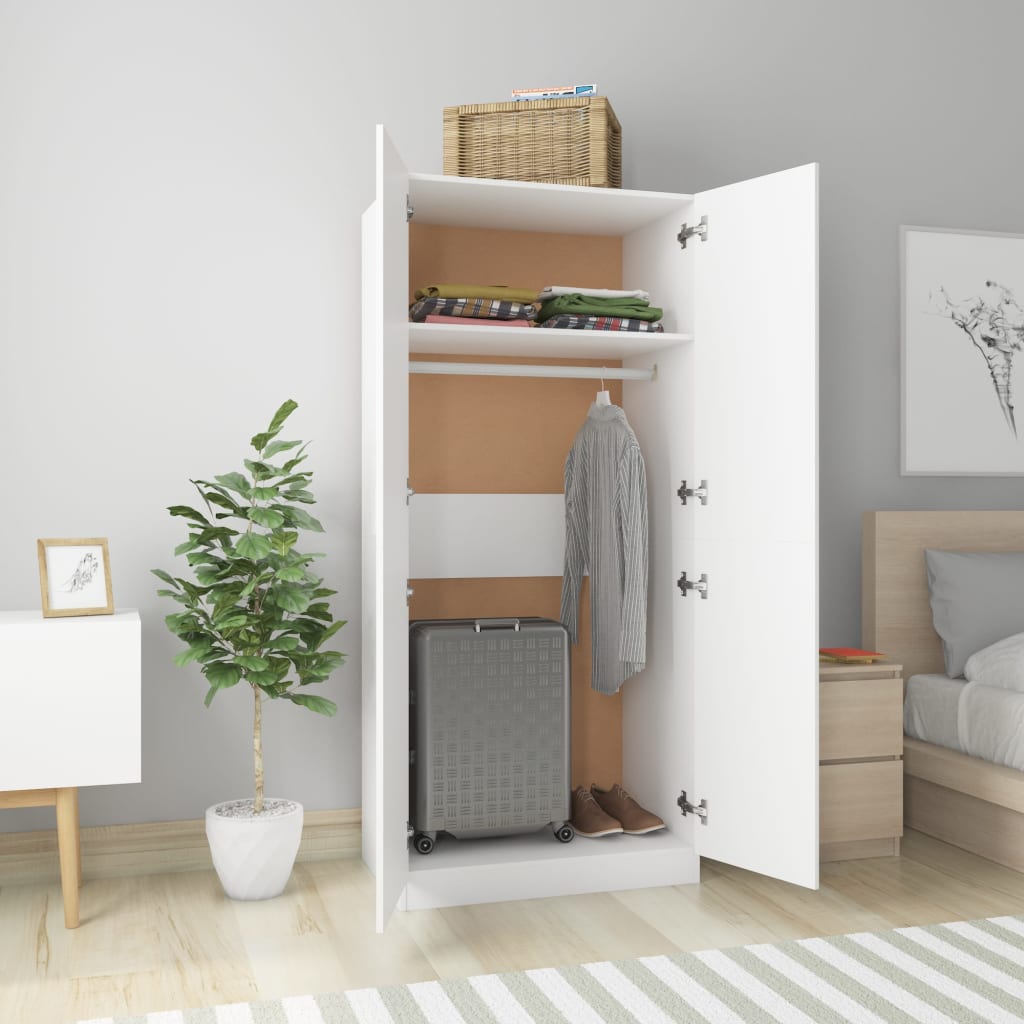 Wardrobe White - Chipboard