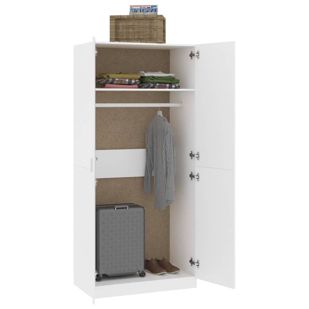 Wardrobe White, Chipboard