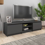 TV Cabinet Grey,  Chipboard