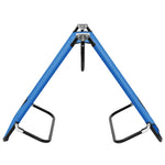 Folding Camping Cot Blue Steel