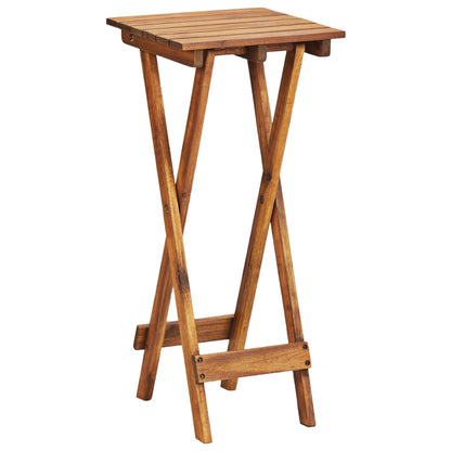 Plant Stand Solid Acacia Wood - 30×30×67cm