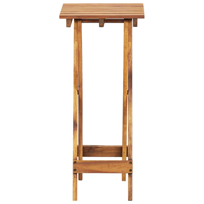 Plant Stand Solid Acacia Wood - 30×30×67cm