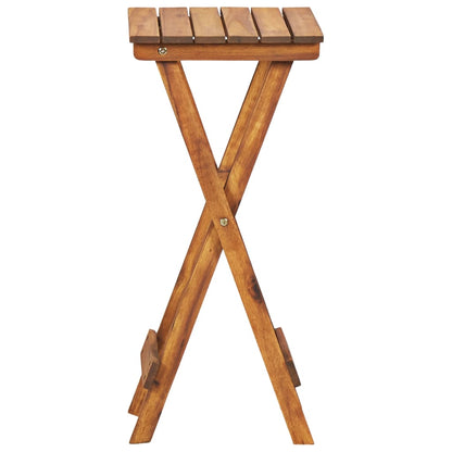 Plant Stand Solid Acacia Wood - 30×30×67cm
