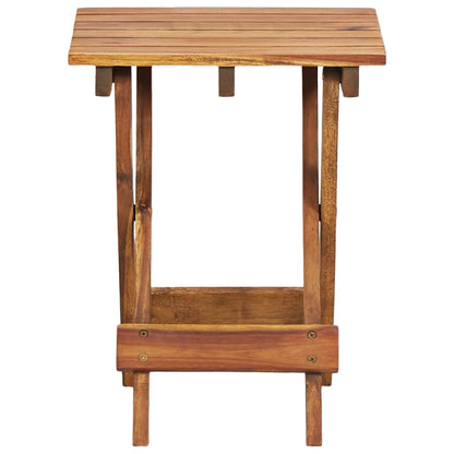 Plant Stand Solid Acacia Wood - 30×30×38cm
