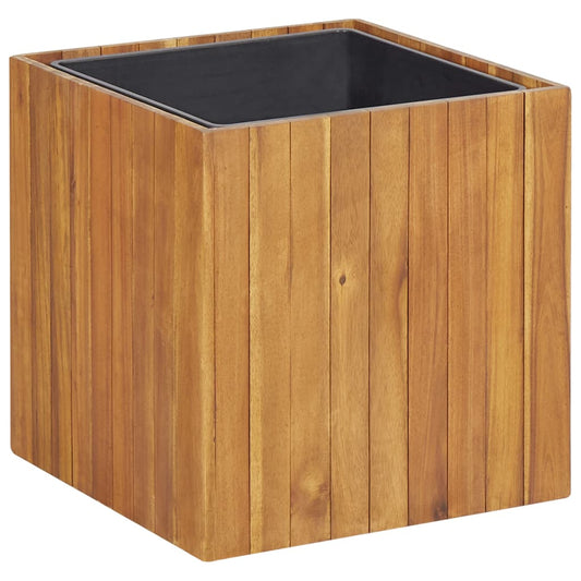 Garden Planter Pot Solid Acacia Wood - 43,5×43,5×44cm