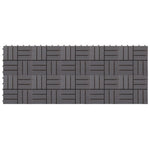 Decking Tiles 10 pcs Grey Wash  Solid Acacia Wood