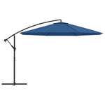 Cantilever Umbrella with Aluminium Pole 350 cm Blue