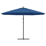 Cantilever Umbrella with Aluminium Pole 350 cm Blue