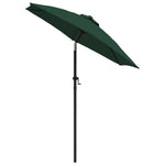 Parasol Green Aluminium