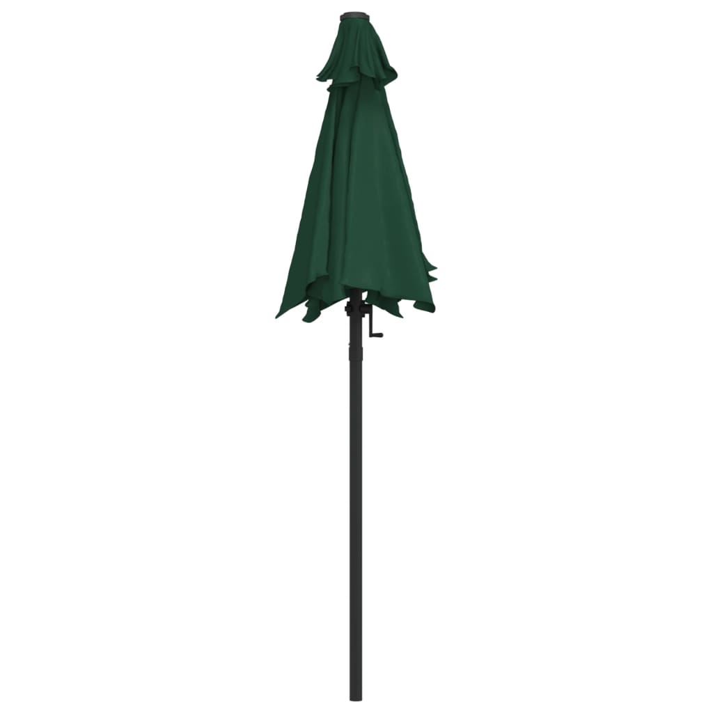 Parasol Green Aluminium