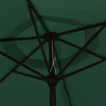 Parasol Green Aluminium