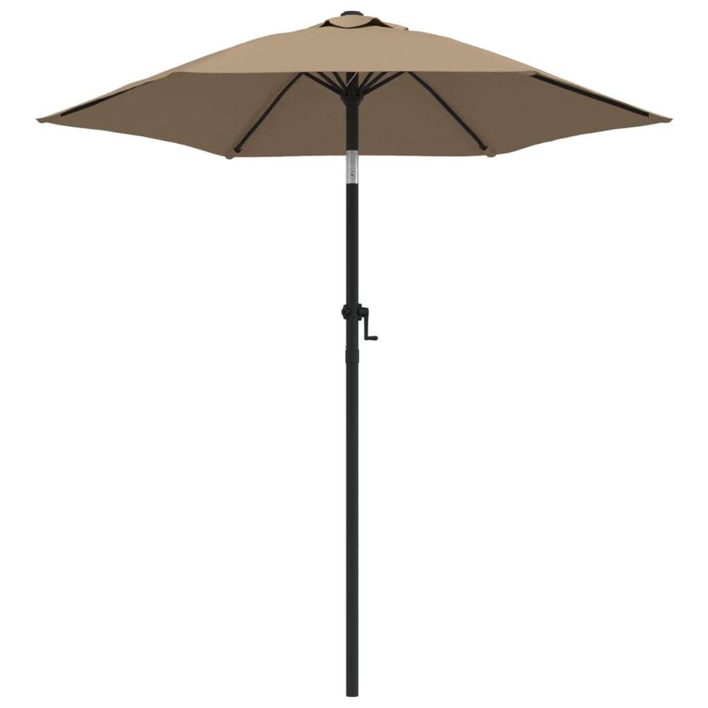 Parasol Taupe Aluminium