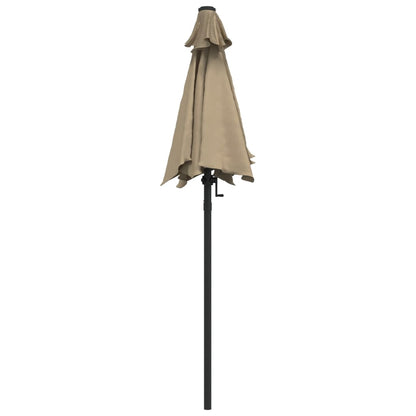 Parasol Taupe Aluminium