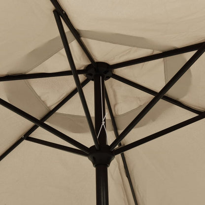Parasol Taupe Aluminium