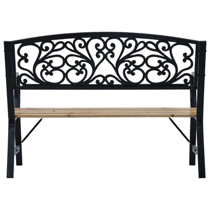 Garden Bench 120 cm Wood - 120×56×87cm