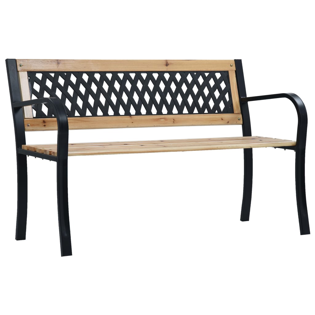 Garden Bench 120 cm Wood - 120×53×77cm