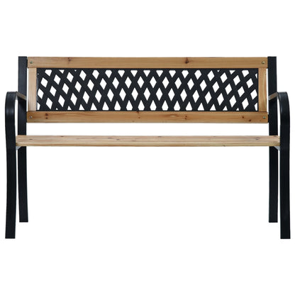 Garden Bench 120 cm Wood - 120×53×77cm