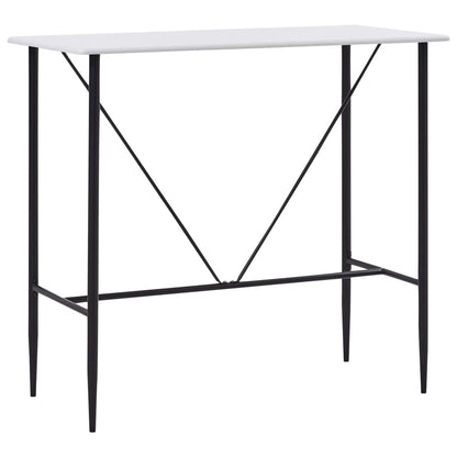 Bar Table White  MDF