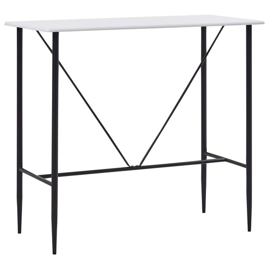 Bar Table White  MDF