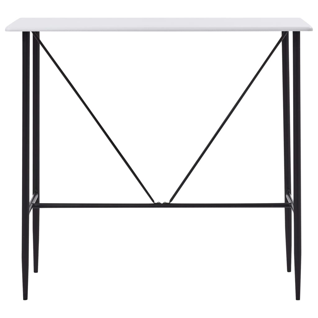 Bar Table White  MDF
