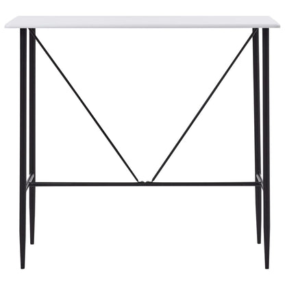 Bar Table White  MDF