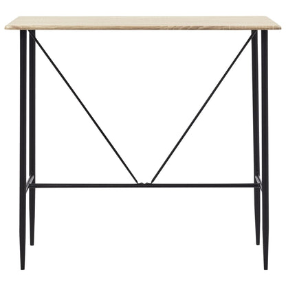 Bar Table Oak  MDF