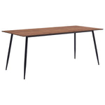 Dining Table Brown MDF