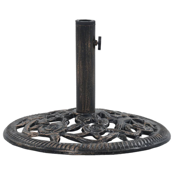  Umbrella Base Bronze 12 kg 48 cm Cast Iron