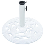 Umbrella Base White 9 kg 40 cm Cast Iron