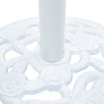 Umbrella Base White 9 kg 40 cm Cast Iron