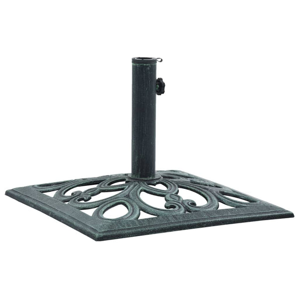  Umbrella Base Green 12 kg 49 cm Cast Iron