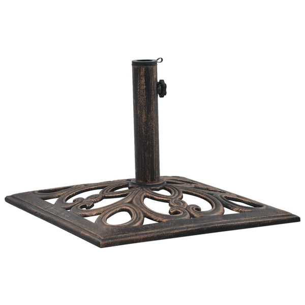  Umbrella Base Bronze 12 kg 49 cm Cast Iron