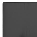 Garden Chair Cushions 2 pcs Anthracite 120x50x5 cm