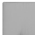 Garden Chair Cushions 2 pcs Grey 120x50x5 cm