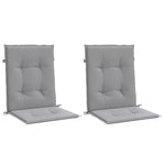 Garden Chair Cushions 2 pcs Grey