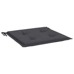 Garden Chair Cushions 4 pcs Anthracite 40x40x3 cm