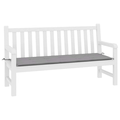 Garden Bench Cushion 200x50cm Grey Oxford | HomeAndLiving