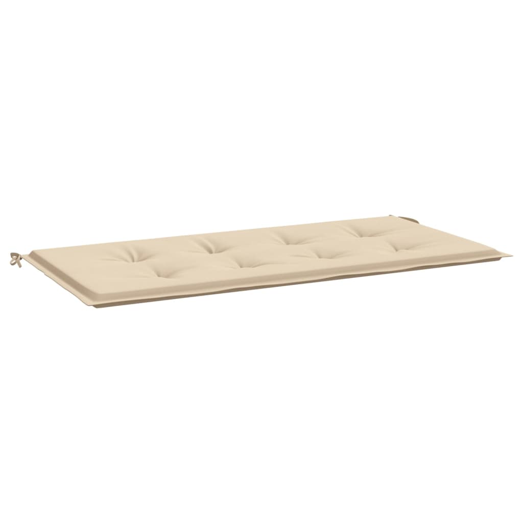 Garden Bench Cushion Beige - 100×50×3cm