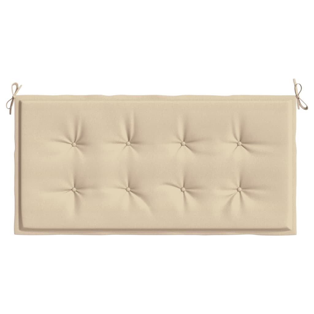 Garden Bench Cushion Beige - 100×50×3cm