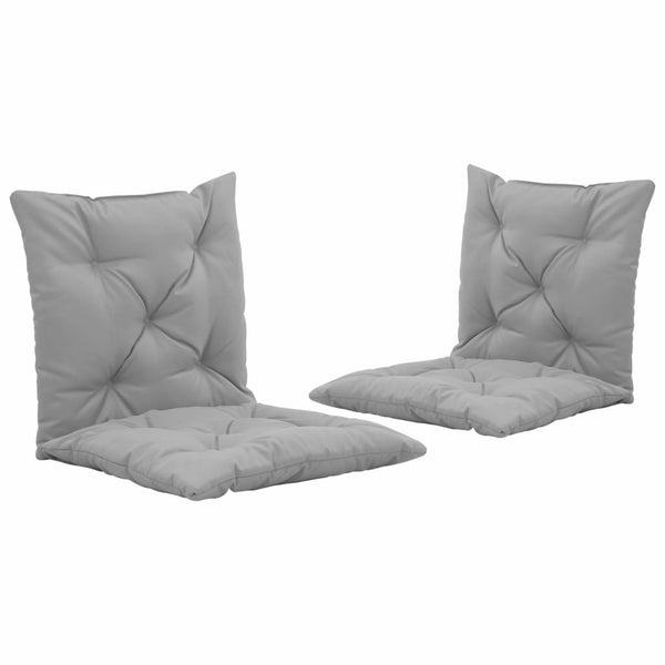  Swing Chair Cushions 2 pcs Grey 50 cm